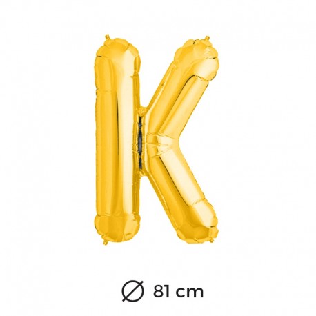 Palloncini Lettera K Foil 81 cm