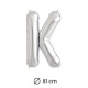 Palloncini Lettera K Foil 81 cm