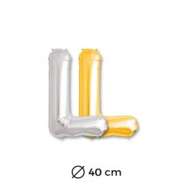 Globo Letra L Foil 35 cm