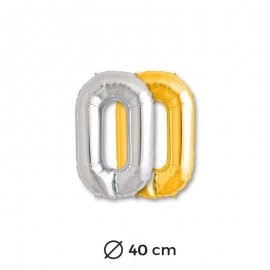 Palloncino Lettera O Mylar 35 cm
