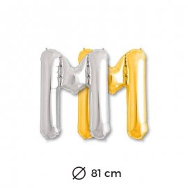 Palloncini Lettera M Foil 81 cm