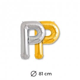 Palloncini Lettera P Foil 81 cm