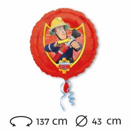 Palloncino di Sam il Pompiere Foil 43 cm