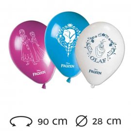 8 Globos 28 cm Frozen