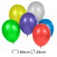 Palloncini in Lattice Metallizzati 25 cm