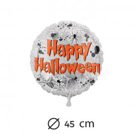 Palloncino Happy Halloween Ragni in Foil