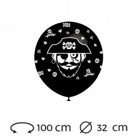 Palloncini Pirata Rotondi 32 cm Palloncini Pirata Rotondi 32 cm
