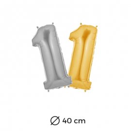 Palloncino Numero 1 Foil 35 cm