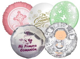 Palloncini per Comunione